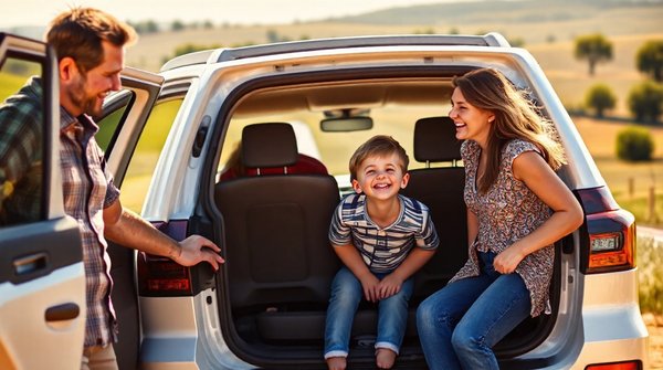 Louez une voiture 7 places pour des aventures familiales inoubliables